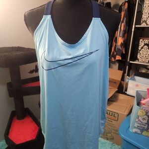 Nike Sky Blue Athletic Tank